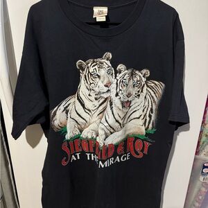 Siegfried & Roy Black Graphic Tee - Short Sleeve